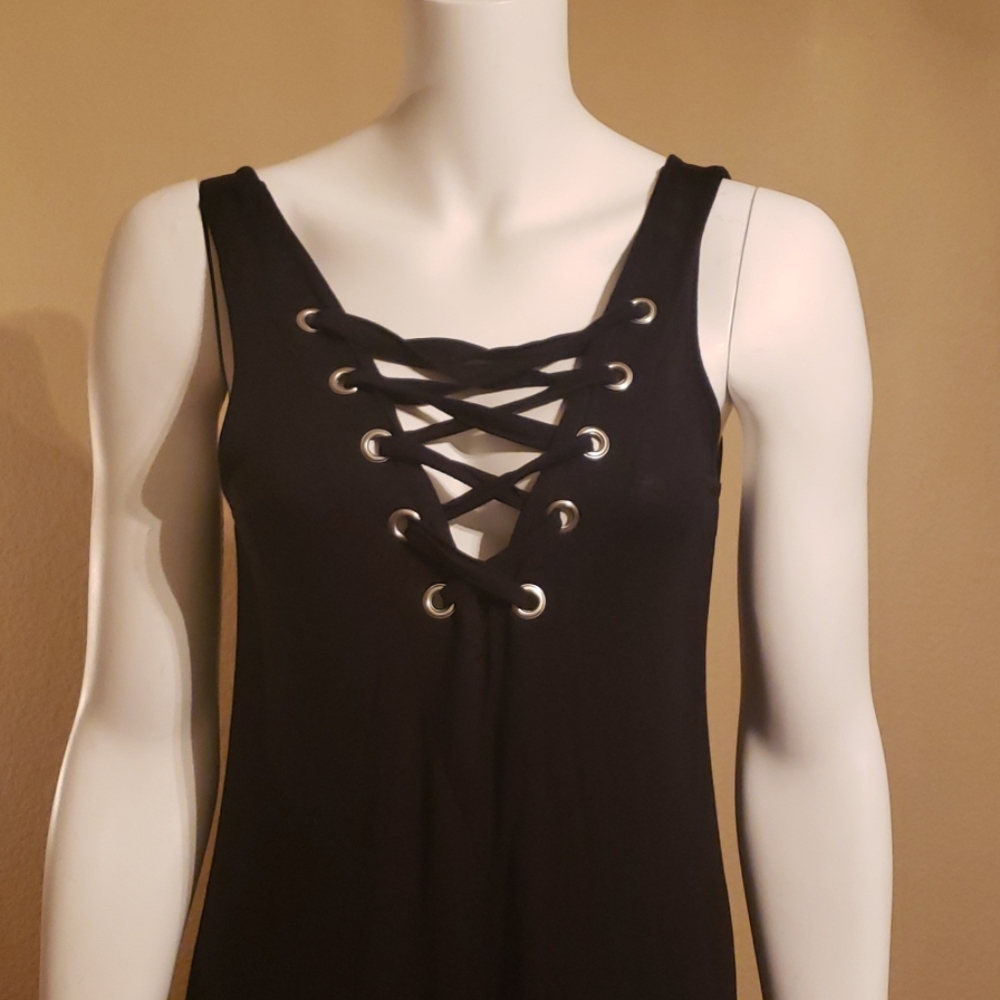 Black long dress